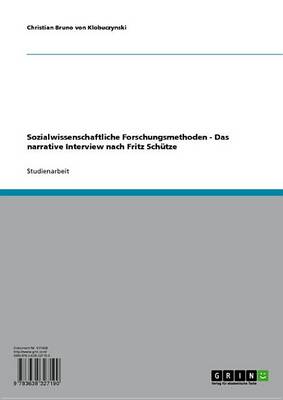 Book cover for Sozialwissenschaftliche Forschungsmethoden