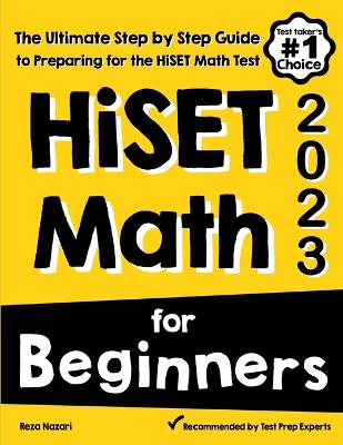 Book cover for HiSET Math for Beginners