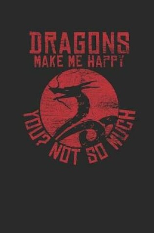 Cover of Dragons Make Me Happy You Not So Much