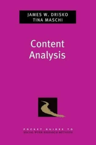 Cover of Content Analysis