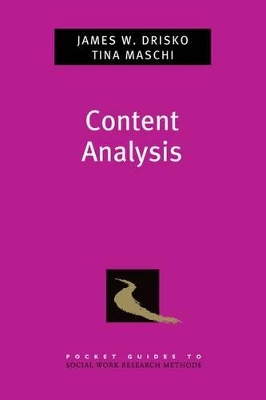 Book cover for Content Analysis