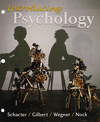 Book cover for Loose-Leaf Version for Introducing Psychology 3e & Launchpad for Schacter's Introducing Psychology 3e (Six Month Access)