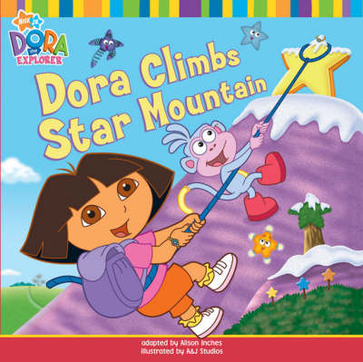 Book cover for Dora Climbs Star Mountain