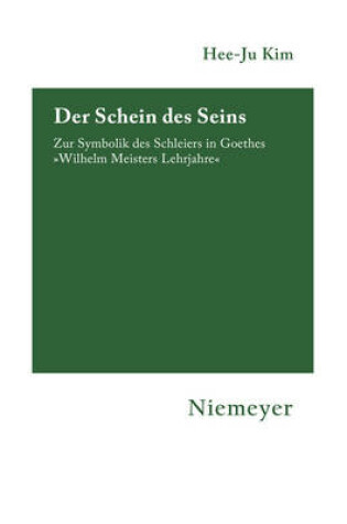 Cover of Der Schein des Seins