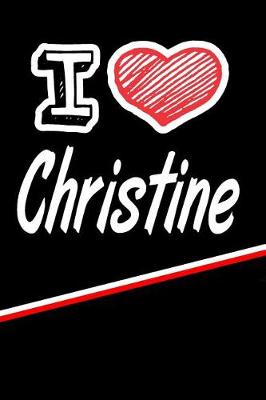 Book cover for I Love Christine