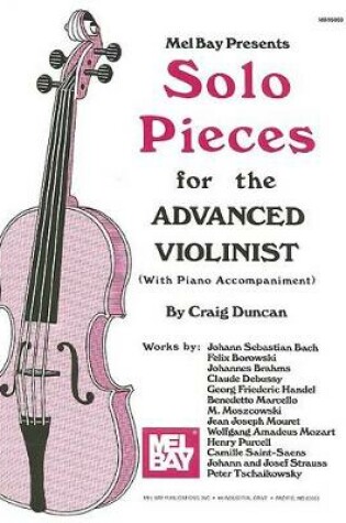 Cover of Solo Pieces Advanced Violinist