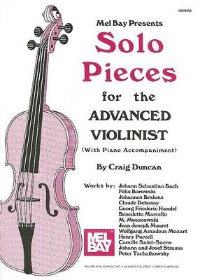 Book cover for Solo Pieces Advanced Violinist