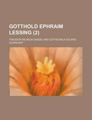 Book cover for Gotthold Ephraim Lessing (2 )