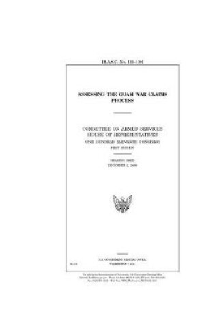 Cover of Assessing the Guam war claims process