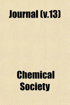 Book cover for Journal (V.13)