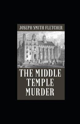Book cover for The Middle Temple Murder illustrated