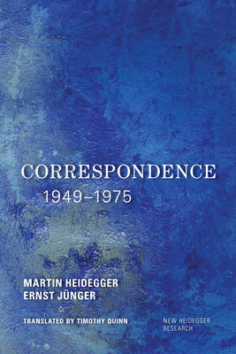 Book cover for Correspondence 1949-1975