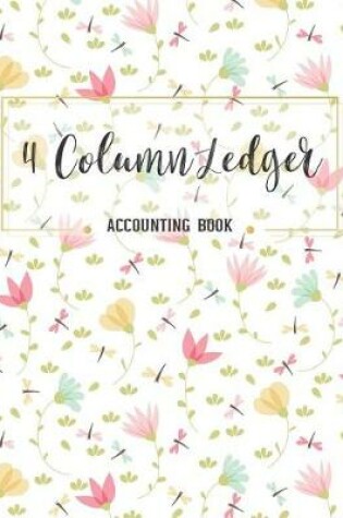 Cover of 4 Column Accounting Ledger