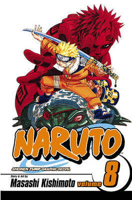Book cover for Naruto 8