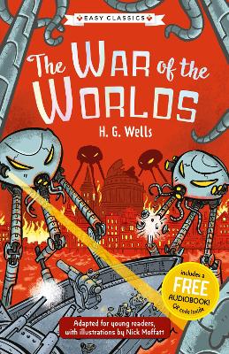 Cover of Sci-Fi Classics: The War of the Worlds (Easy Classics)