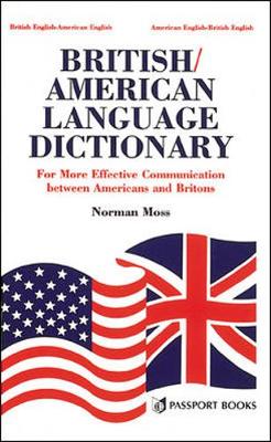 Book cover for BRITISH/AMERICAN LANGUAGE DICTIONARY HARD