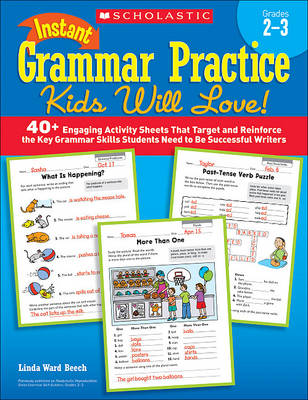 Book cover for Instant Grammar Practice Kids Will Love! Grades 2-3