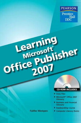 Cover of Learning Microsoft Publisher 2007 Student Edition