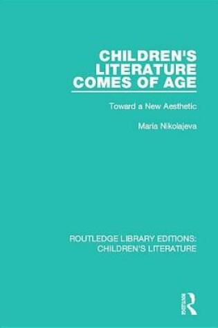 Cover of Children's Literature Comes of Age