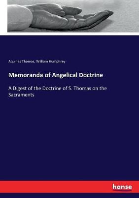 Book cover for Memoranda of Angelical Doctrine