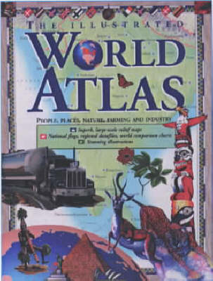 Book cover for The Illustrated World Atlas