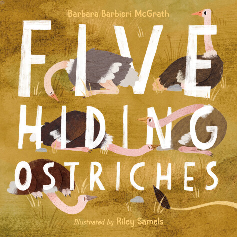 Book cover for Five Hiding Ostriches