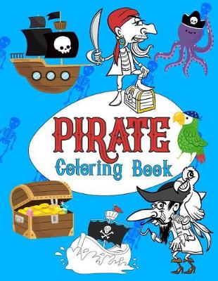 Cover of Pirate Coloring Book