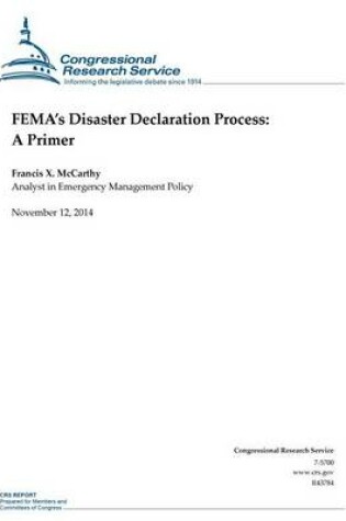 Cover of FEMA's Disaster Declaration Process