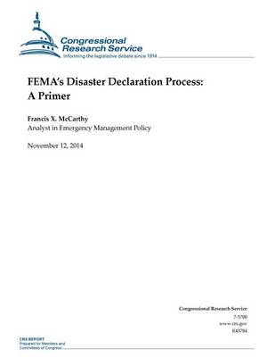 Book cover for FEMA's Disaster Declaration Process