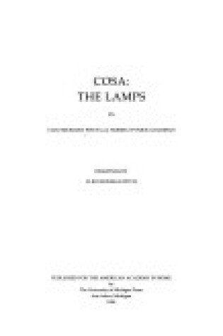 Cover of Cosa