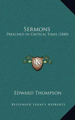 Book cover for Sermons