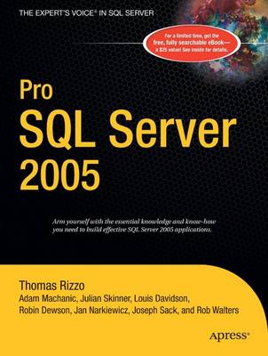 Book cover for Pro SQL Server 2005