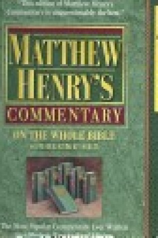 Cover of Matthew Henry's Commentary of the Whole Bible