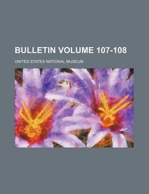 Book cover for Bulletin Volume 107-108