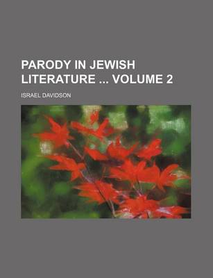 Book cover for Parody in Jewish Literature Volume 2