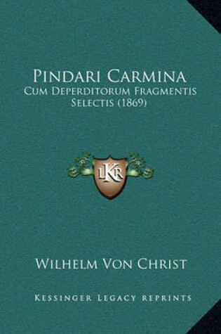 Cover of Pindari Carmina