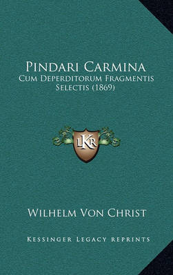 Book cover for Pindari Carmina