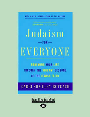 Book cover for Judaism for Everyone