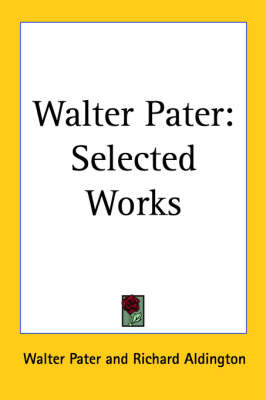 Book cover for Walter Pater