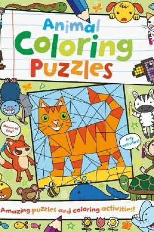 Cover of Animal Coloring Puzzles