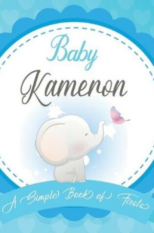 Cover of Baby Kameron A Simple Book of Firsts