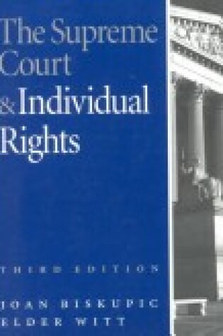 Cover of The Supreme Court and Individual Rights