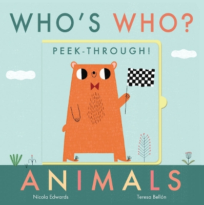 Book cover for Who's Who? Peek-through! Animals