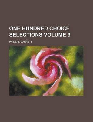 Book cover for One Hundred Choice Selections Volume 3