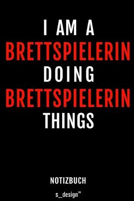 Book cover for Notizbuch für Brettspielerin