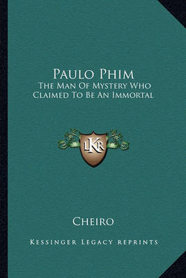 Book cover for Paulo Phim