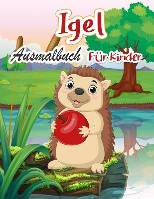 Book cover for Igel Ausmalbuch Fur Kinder