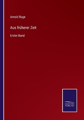 Book cover for Aus früherer Zeit