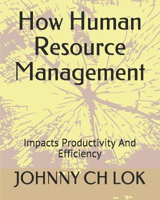 Cover of How Human Resource Management