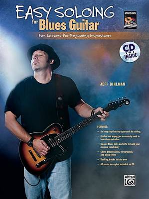 Cover of Easy Soloing for Blues Guitar
